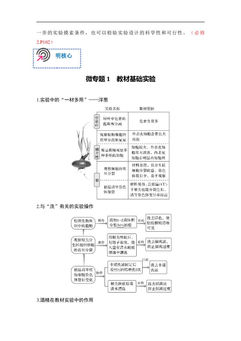 专题八实验与探究（原卷版）_新高考复习资料_2023年新高考复习资料_二轮复习_过二轮备战2023年高考生物二轮专题剖析与综合训练（新教材）