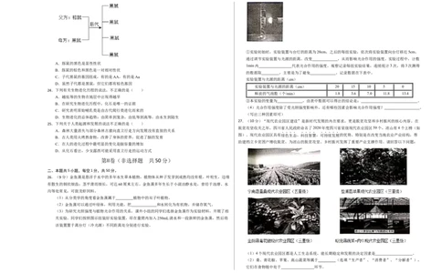 生物（全国卷）（考试版A3）_初中全科电子版试卷练习试题_生物_2024中考模拟题生物(1)_三模（37套）_生物（全国卷）