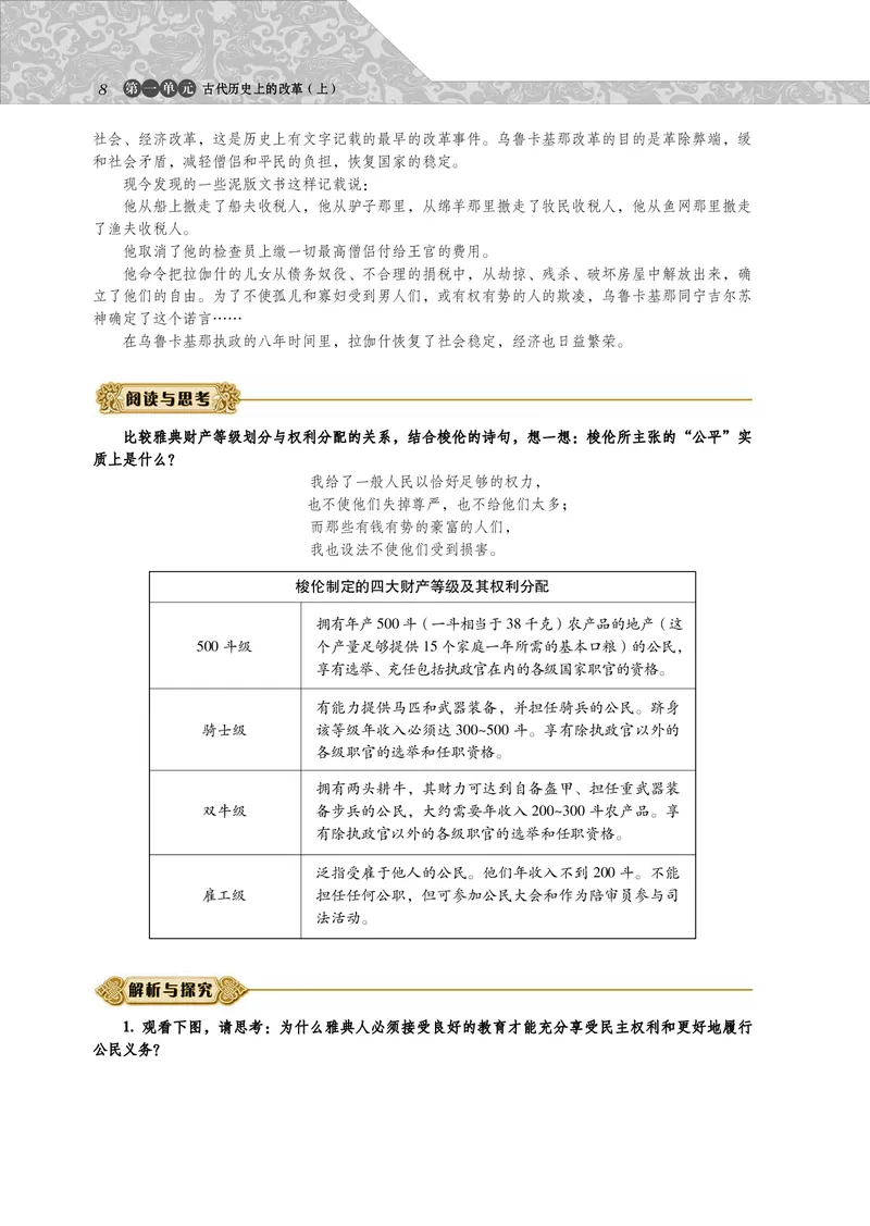 岳麓版高中历史选修一改革_高中电子课本_8.高中历史课本_岳麓版