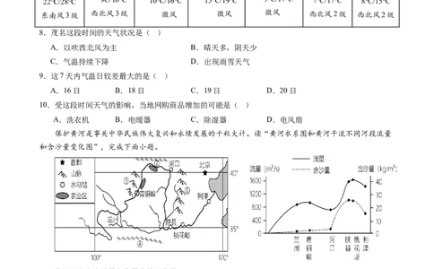 地理（广州卷）（A4考试版）_初中全科电子版试卷练习试题_地理_2024中考模拟题地理(1)_二模_地理（广州卷）-：2024年中考第二次模拟考试