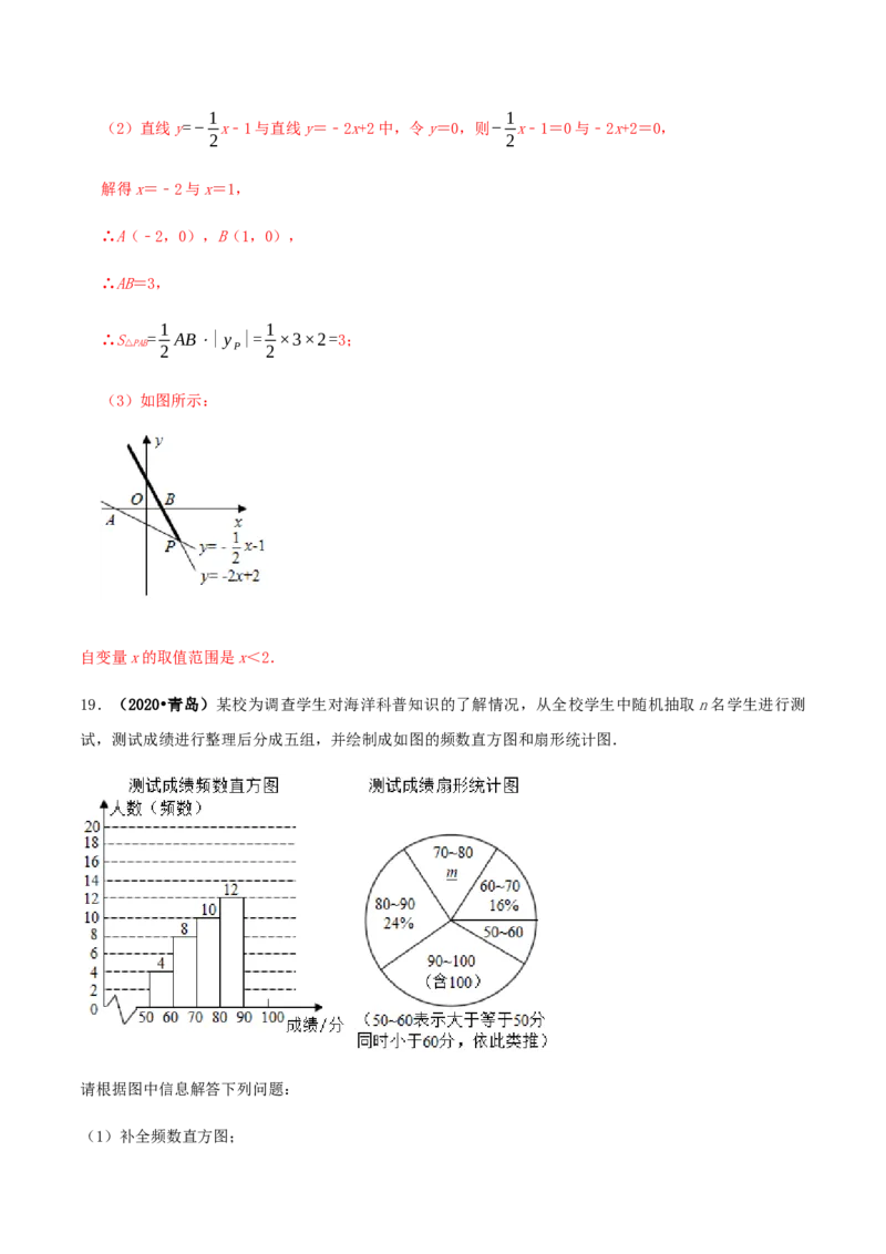期末考试模拟试卷（2）（解析版）-八年级数学下册精讲精练（人教版）_初中全科电子版试卷练习试题_数学_8下初中人教版数学练习、试卷_人教数学八年级下期末试卷（024份）