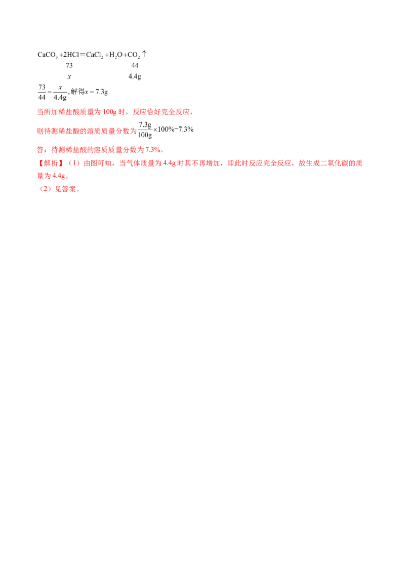 化学（陕西卷）（全解全析）_初中全科电子版试卷练习试题_化学_2024中考模拟题化学(1)_二模_化学（陕西卷）-：2024年中考第二次模拟考试