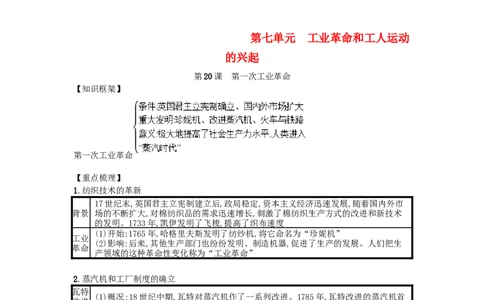 第01课古代埃及知识点总结新人教版(20)_初中全科电子版试卷练习试题_历史_历史人教版9上试卷_部编人教版历史9年级上知识点汇总27份