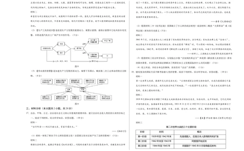 历史（山西卷）（考试版A3）_初中全科电子版试卷练习试题_历史_2024中考模拟题历史(1)_二模_历史（山西卷）-：2024年中考第二次模拟考试