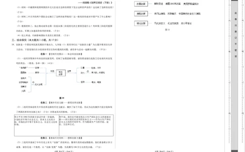 历史（山西卷）（考试版A3）_初中全科电子版试卷练习试题_历史_2024中考模拟题历史(1)_二模_历史（山西卷）-：2024年中考第二次模拟考试