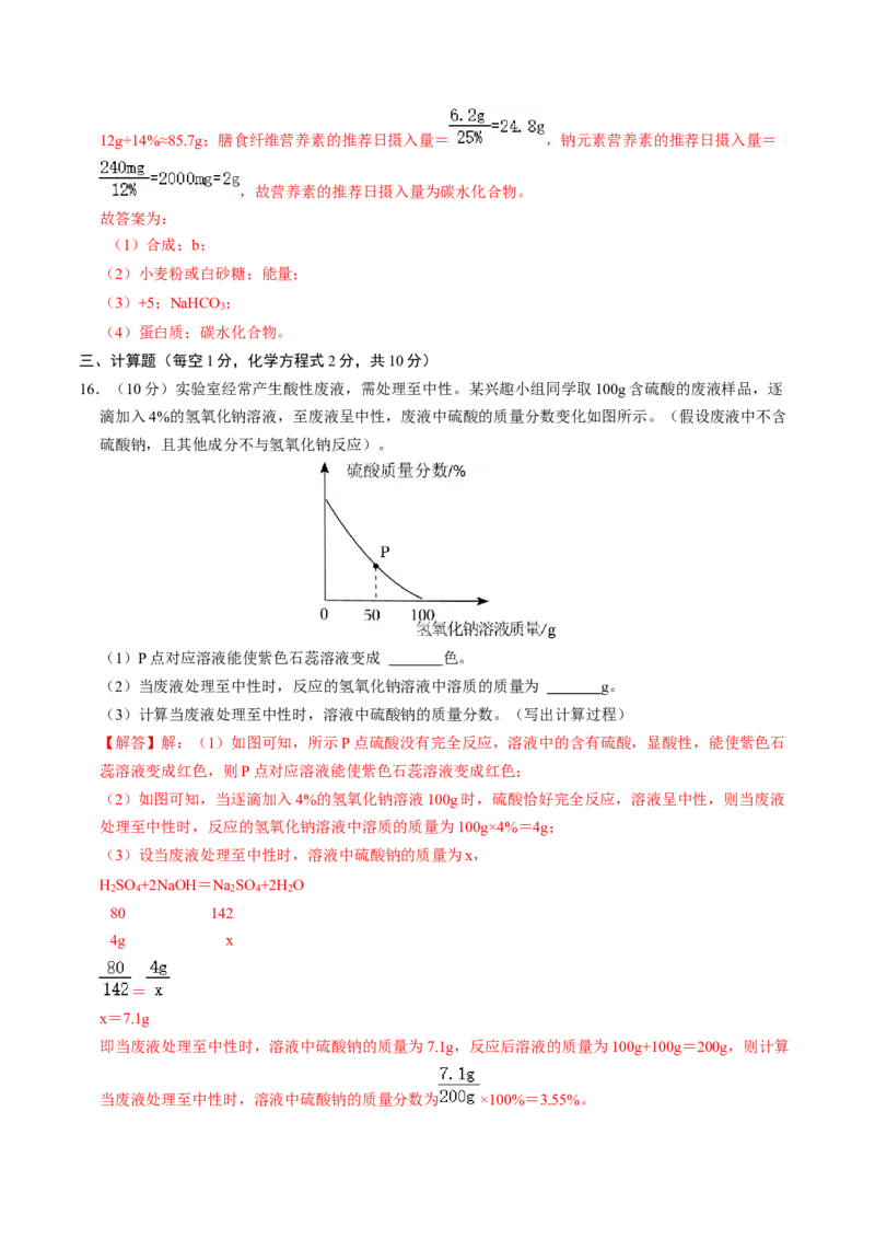 化学（成都卷）（全解全析）_初中全科电子版试卷练习试题_化学_2024中考模拟题化学(1)_三模（36套）_化学（成都卷）