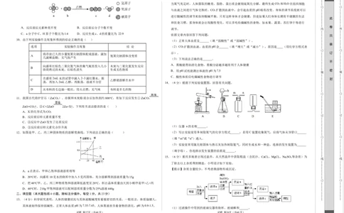 化学（安徽卷）（考试版A3）_初中全科电子版试卷练习试题_化学_2024中考模拟题化学(1)_一模_化学（安徽卷）-2024年中考第一次模拟考试