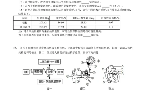 生物（湖北卷）（考试版A4）_初中全科电子版试卷练习试题_生物_2024中考模拟题生物(1)_一模_生物（湖北卷）-2024年中考第一次模拟考试