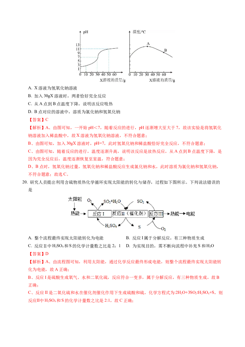 化学（苏州卷）（全解全析）_初中全科电子版试卷练习试题_化学_2024中考模拟题化学(1)_一模_化学（苏州卷）-2024年中考第一次模拟考试