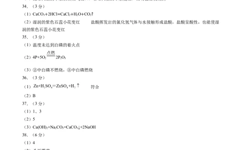 化学（北京卷）（参考答案及评分标准）_初中全科电子版试卷练习试题_化学_2024中考模拟题化学(1)_押题预测_769