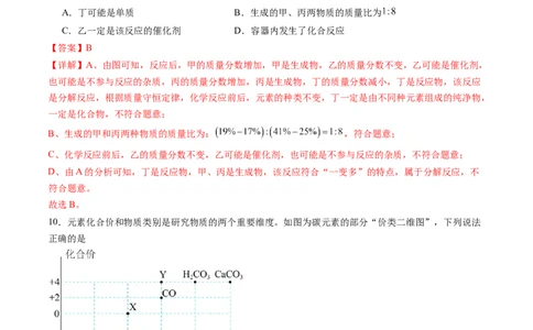 化学（湖南卷）（全解全析）_初中全科电子版试卷练习试题_化学_2024中考模拟题化学(1)_三模（36套）_化学（湖南卷）