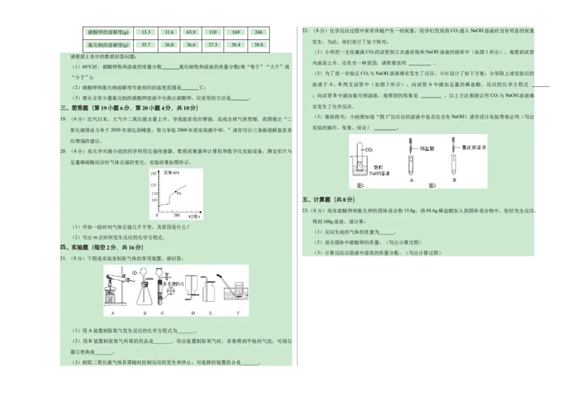 化学（海南卷）（考试版A3）_初中全科电子版试卷练习试题_化学_2024中考模拟题化学(1)_一模_化学（海南卷）-2024年中考第一次模拟考试