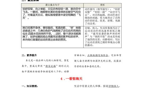 第一单元知识总结记背（部编版）_初中全科电子版试卷练习试题_语文_8上初中部编版语文练习、试卷_部编语文八年级上知识总结（007份）