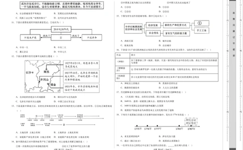 历史（北京卷）（考试版A3）_初中全科电子版试卷练习试题_历史_2024中考模拟题历史(1)_二模_历史（北京卷）-+：2024年中考第二次模拟考试