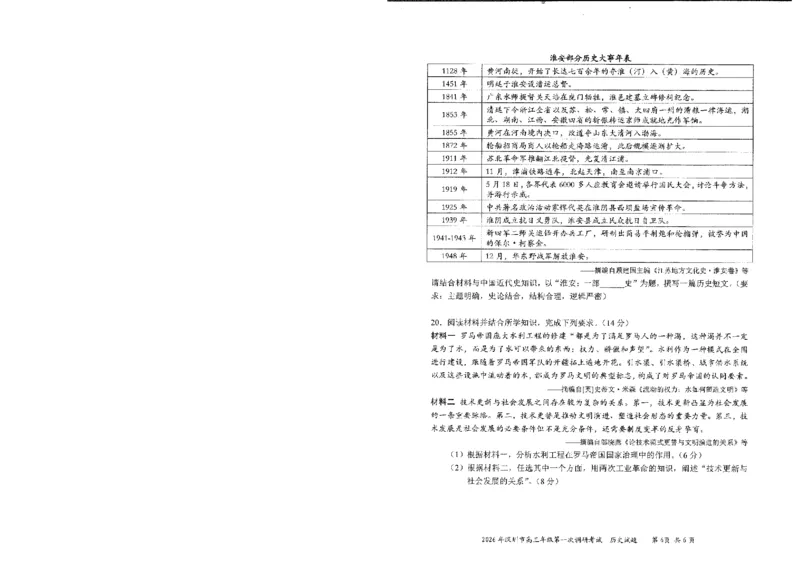 2026届广东深圳市高三下学期第一次调研考试历史试卷_2024-2026高三（6-6月题库）_2026年03月高三试卷_2603082026年深圳市高三年级第一次调研考试（深圳一模）（全科）