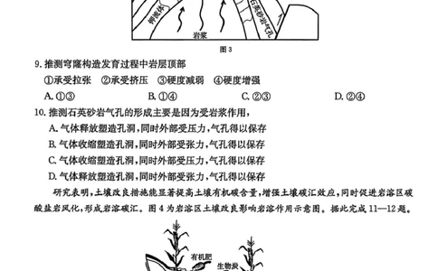 2026年2月广东省金太阳开学考高三地理试题_2024-2026高三（6-6月题库）_2026年02月高三试卷_260227广东省金太阳2025-2026学年高三下学期2月开学考试（254C）