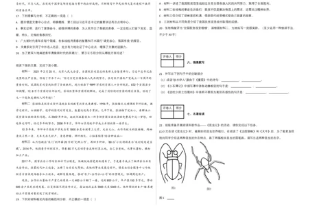 语文01卷（江西专用）-（考试版）A3_初中全科电子版试卷练习试题_语文_8下初中人教部编版语文练习、试卷_部编语文八年级下期末试卷（045份）_地区版-29份