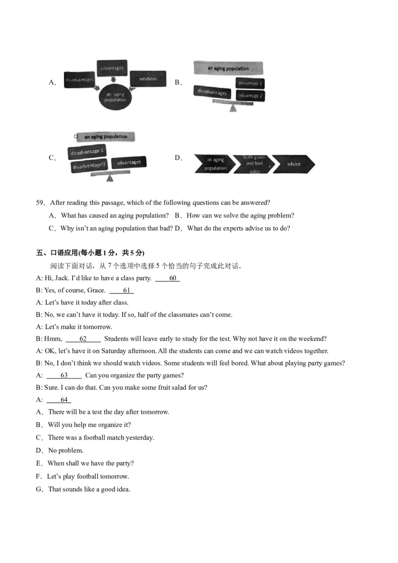 英语（重庆卷）（考试版A4）_初中全科电子版试卷练习试题_英语_2024中考模拟题英语(1)_一模_英语（重庆卷，含听力MP3）-2024年中考第一次模拟考试