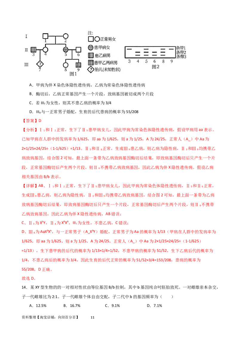 单元检测卷05基因的传递规律（解析版）_新高考复习资料_2024年新高考复习资料_一轮复习资料_完2024年高考生物一轮复习考点通关卷（新高考）_单元检测卷05基因的传递规律