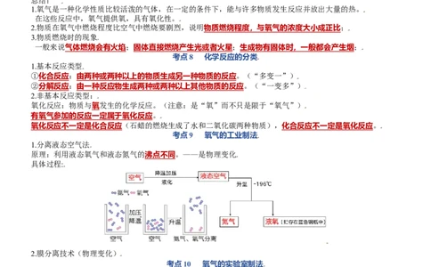 第二单元我们周围的空气-九年级化学上册单元复习知识清单（人教版）_初中全科电子版试卷练习试题_化学_9年级上下册化学试题_9年级上试题_人教化学九年级上知识总结（007份）