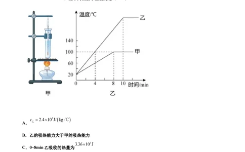 第十四章内能的利用（真题精选）（原卷版）_初中全科电子版试卷练习试题_物理_9年级上下册物理试题_人教版物理九年级全一册单元试卷（027份）_单元试卷第1套10套