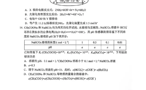 2026届3月江南十校化学试卷_2024-2026高三（6-6月题库）_2026年03月高三试卷_260308安徽省江南十校2026届高三下学期3月开学考试（全科）