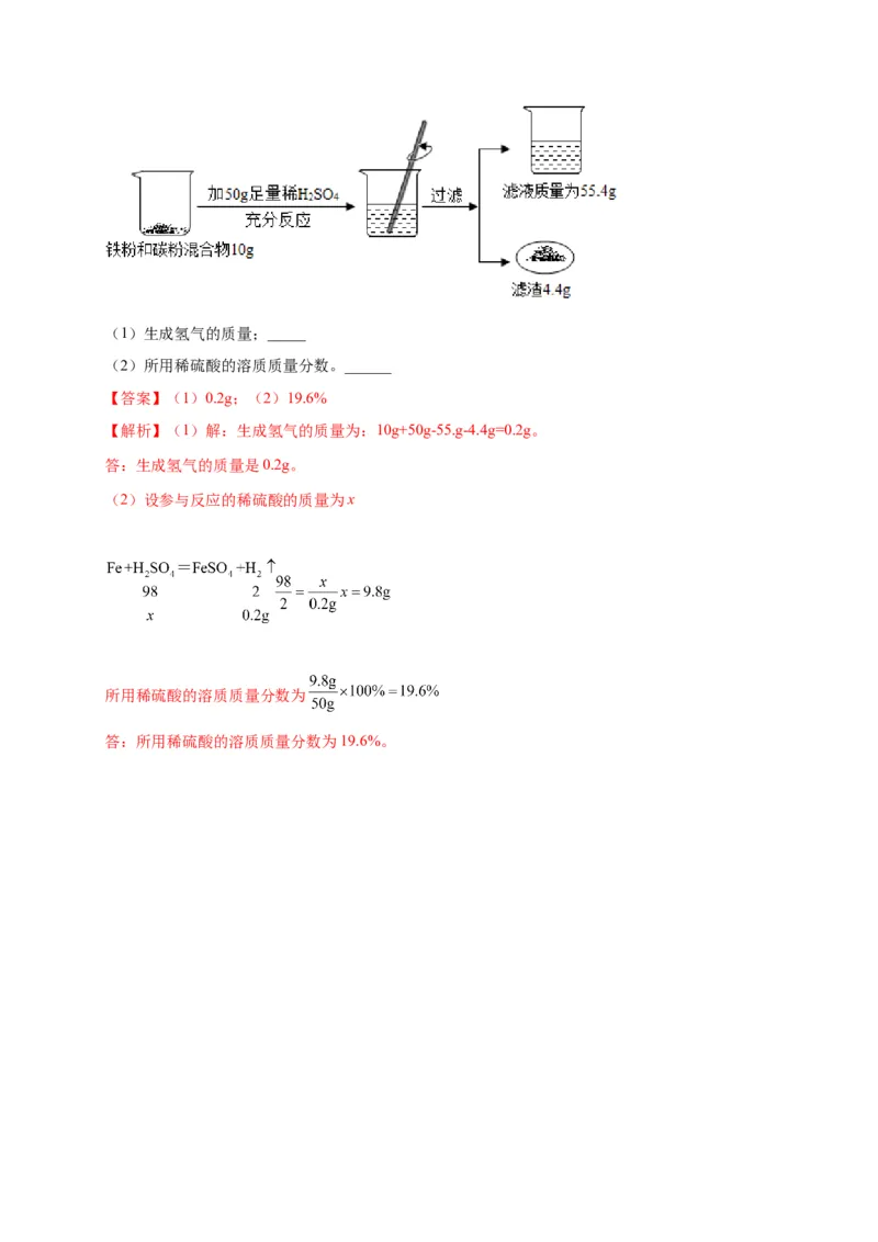阶段测试卷（A卷）（人教版）（解析版）_初中全科电子版试卷练习试题_化学_9年级上下册化学试题_9年级下试题_人教化学九年级下月考试卷（006份）