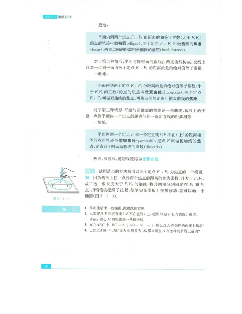高中数学苏教版选修2-1电子课本_高中电子课本_2.高中数学课本_苏教版高中数学