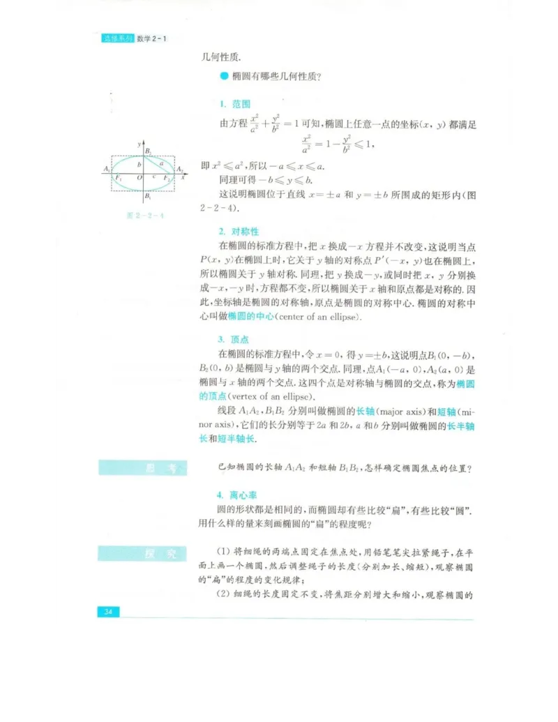 高中数学苏教版选修2-1电子课本_高中电子课本_2.高中数学课本_苏教版高中数学