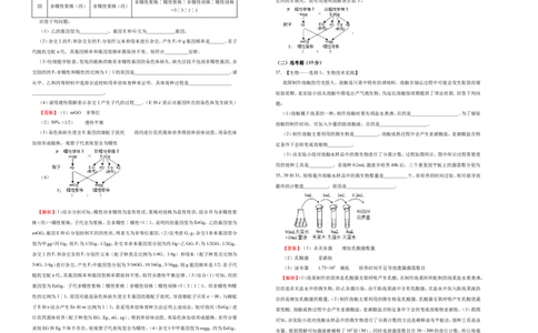 原创最后十套2021年高考名校考前提分仿真卷生物（二）教师版_通用版（老高考）复习资料_2023年复习资料_专项复习_2023《微专题&middot;小练习》&middot;生物_模拟题