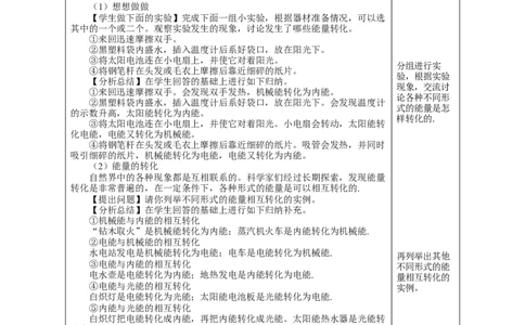 14.3能量的转化和守恒（教学设计）-（人教版）_初物_八年级上下册+九年级全一册物理_九年级物理全一册_教学设计