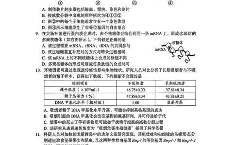 2026年全市高三（3月）模拟考试生物_2024-2026高三（6-6月题库）_2026年03月高三试卷_260322湖北省黄石市2026年全市高三（3月）模拟考试（全科）
