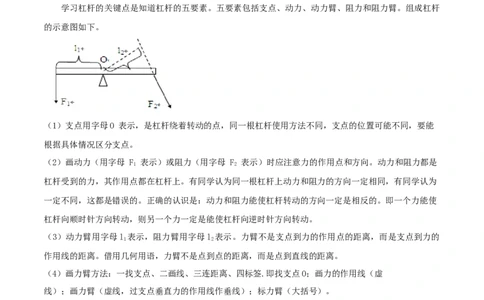 12.1杠杆（解析版）-2020-2021学年八年级下册物理精讲精练（人教版）_初物_人教版初中物理初二三同步讲义习题练习八九年级电子资料word素材_20250116_181533_最新人教版初中物理初二下册