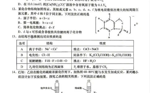 2026届汕头二模化学试题_2024-2026高三（6-6月题库）_2026年04月高三试卷_260428广东省汕头市2026年高三年级普通高考第二次模拟考试（全科）_2026年汕头市普通高考第二次模拟考试化学