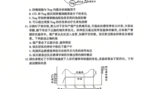 2026届武汉市高三（下）三月调研生物试卷_2024-2026高三（6-6月题库）_2026年03月高三试卷_2603142026届湖北省武汉普通高中高三3月调考（全科）_2026届湖北省武汉普通高中高三3月调考生物