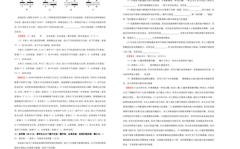 原创2020-2021学年下学期高三5月月考卷生物（A卷）教师版_通用版（老高考）复习资料_2023年复习资料_专项复习_2023《微专题&middot;小练习》&middot;生物_模拟题_2021月考试卷