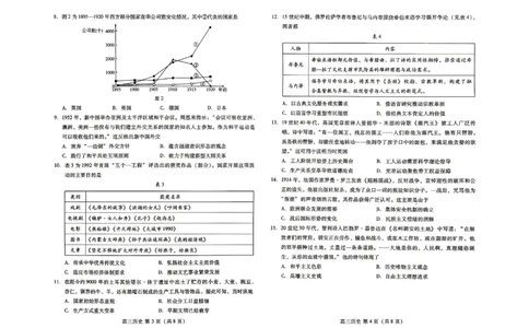 2026届山东潍坊市高三下学期4月模拟考试（二模）历史试卷_2024-2026高三（6-6月题库）_2026年04月高三试卷_260424山东省潍坊市2026届高三二模考试（全科）