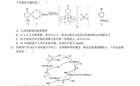 2026届湖北新八校4月检测-化学试卷_2024-2026高三（6-6月题库）_2026年04月高三试卷_260415湖北新八校2026届高三4月联考（二模）（全科）