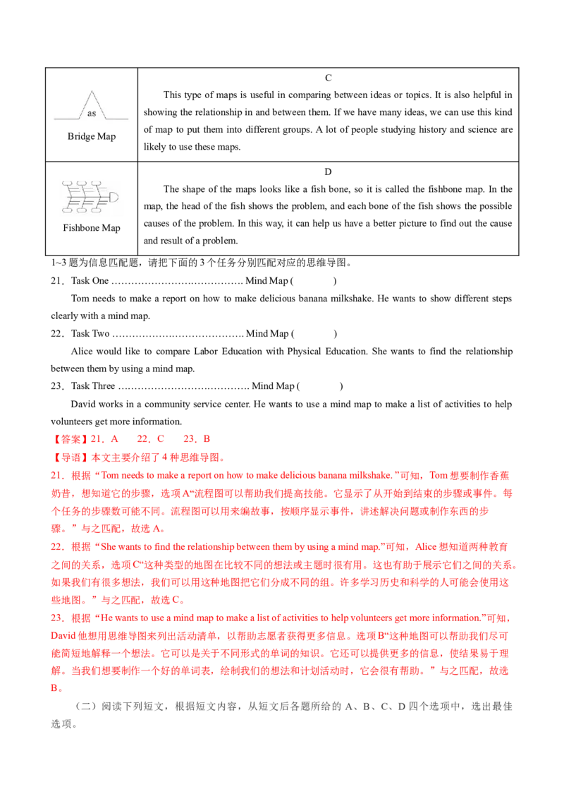 英语（北京卷）（全解全析）_初中全科电子版试卷练习试题_英语_2024中考模拟题英语(1)_二模_英语（北京卷）-：2024年中考第二次模拟考试
