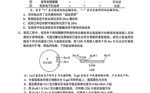 2026年广州市普通高中毕业班综合测试（一）生物试题_2024-2026高三（6-6月题库）_2026年03月高三试卷_260320广州一模｜2026年广州市普通高中毕业班综合测试（一）（全科）