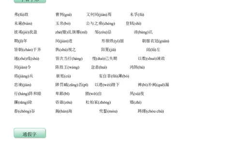 第六单元（知识记诵手册）（解析版）_初中全科电子版试卷练习试题_语文_9下初中部编版语文练习、试卷_部编语文九年级下知识总结（006份）