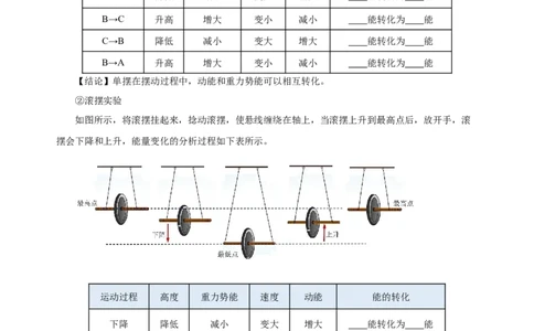 11.4机械能及其转化（导学案）-八年级物理下册同步备课系列（人教版）学生版_初物_2024人教版初中物理八九年级上下册课件教案PPT试题电子版资料_八年级下册教案_第十一单元