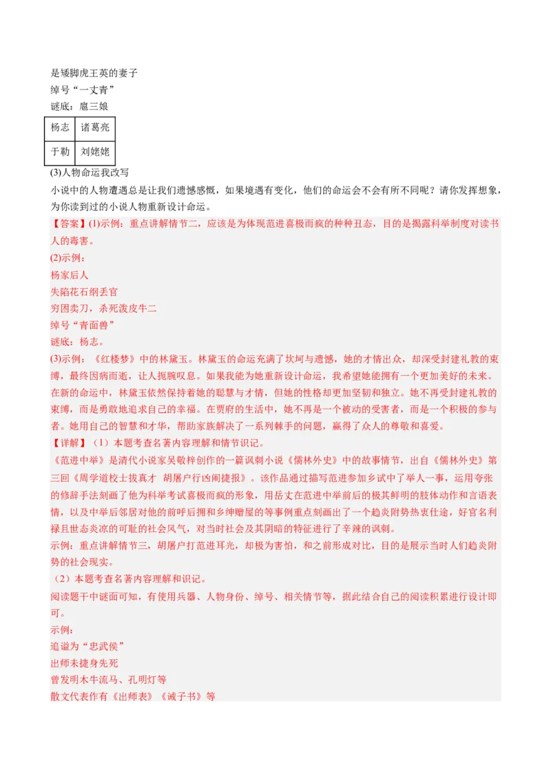 语文（上海卷）（全解全析）_初中全科电子版试卷练习试题_语文_赠送：2024中考模拟题_二模_语文（上海卷）-：2024年中考第二次模拟考试
