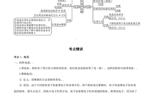 第十五章电流和电路&mdash;（人教版）（解析版）_初中全科电子版试卷练习试题_物理_9年级上下册物理试题_人教版物理九年级全一册单元试卷（027份）_单元试卷第2套17套