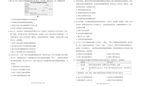 西南名校联盟2026届&ldquo;3+3+3&rdquo;高考备考诊断性联考（二）历史+答案_2024-2026高三（6-6月题库）_2026年03月高三试卷_260323西南名校联盟2026届&ldquo;3+3+3&rdquo;高考备考诊断性联考（二）（全科）
