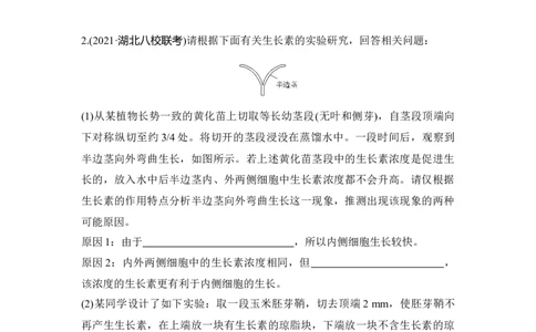 实验专题讲座5实验分析与评价_通用版（老高考）复习资料_2023年复习资料_一轮复习_2023年高考生物一轮复习讲义+课件（全国版）_2023年高考生物一轮复习讲义（全国版）_赠补充习题