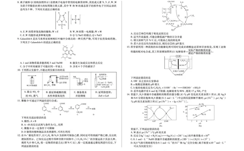 合肥市第六中学等学校2026届高三4月16&mdash;17日联考化学_2024-2026高三（6-6月题库）_2026年04月高三试卷_260420安徽省合肥市第六中学等学校2026届高三4月16&mdash;17日联考（全科）