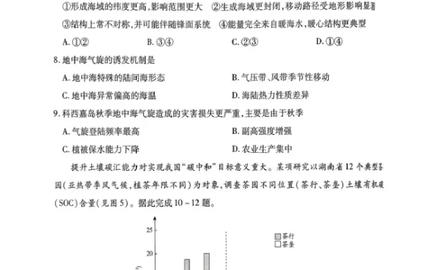 山西省晋中市2026年3月高三年级调研测试地理_2024-2026高三（6-6月题库）_2026年03月高三试卷_260313山西省晋中市2026年3月高三年级调研测试（晋中二模）（全科）