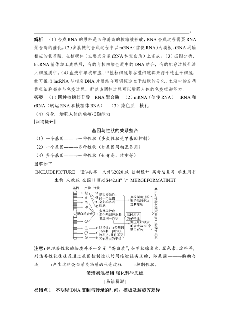 必修二第六单元第18讲_新高考复习资料_2022年新高考复习资料_2022年一轮复习最新版_1.2022年高考生物一轮复习全国通用版_2022年新高考生物一轮复习讲义（最新版）_赠送word习题库