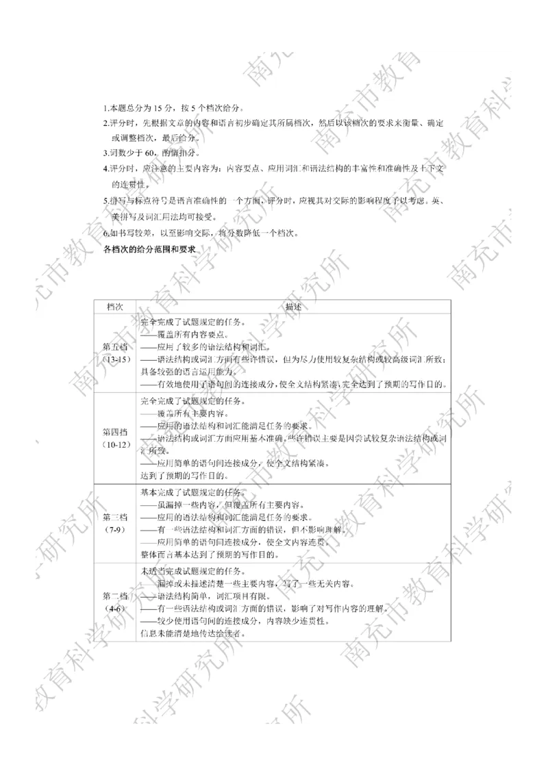 英语答案_2024-2026高三（6-6月题库）_2026年04月高三试卷_260402四川省南充市高2026届高考适应性考试（二诊）（全科）